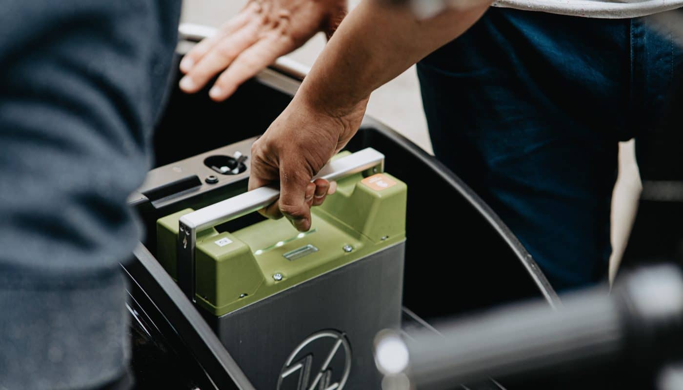 Batterie d'une voiture électrique